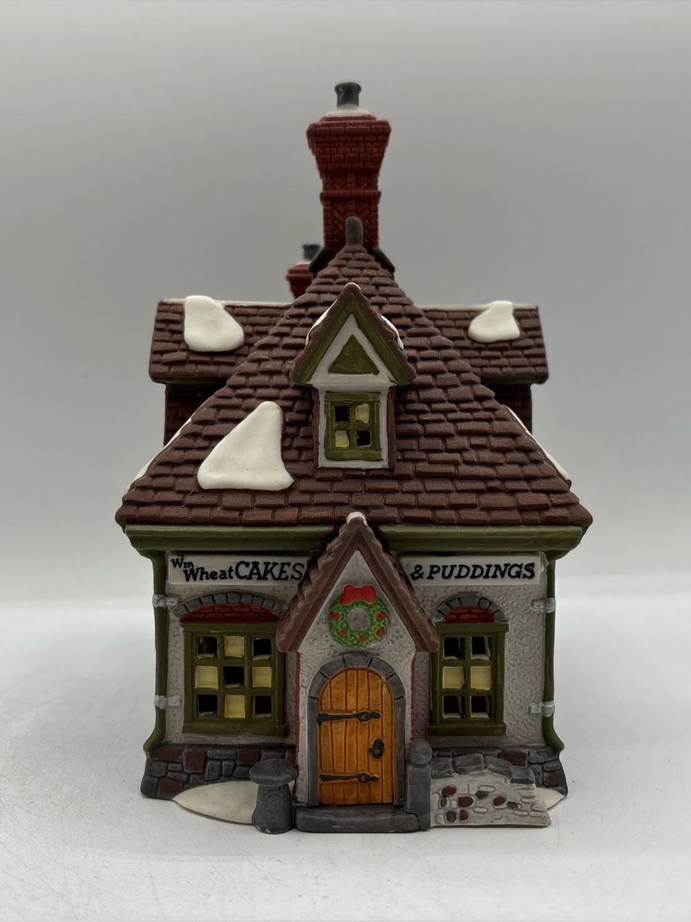 Department 56 1993 Vintage HVC Dickens Village WM. Wheat Cakes & Puddings 5808-4